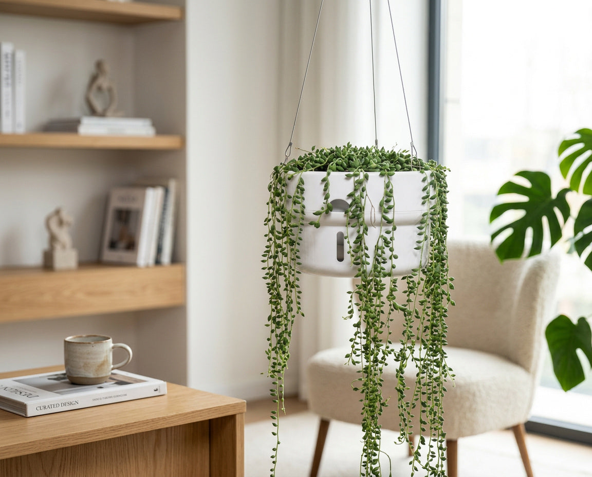 NatureHolic - Hanging JunglePot - selbstbewässernder Hängetopf 21 cm