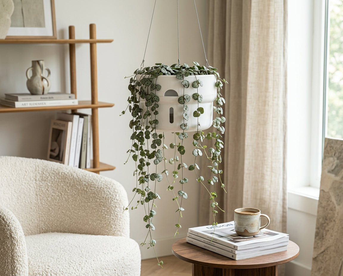 NatureHolic - Hanging JunglePot - selbstbewässernder Hängetopf 21 cm