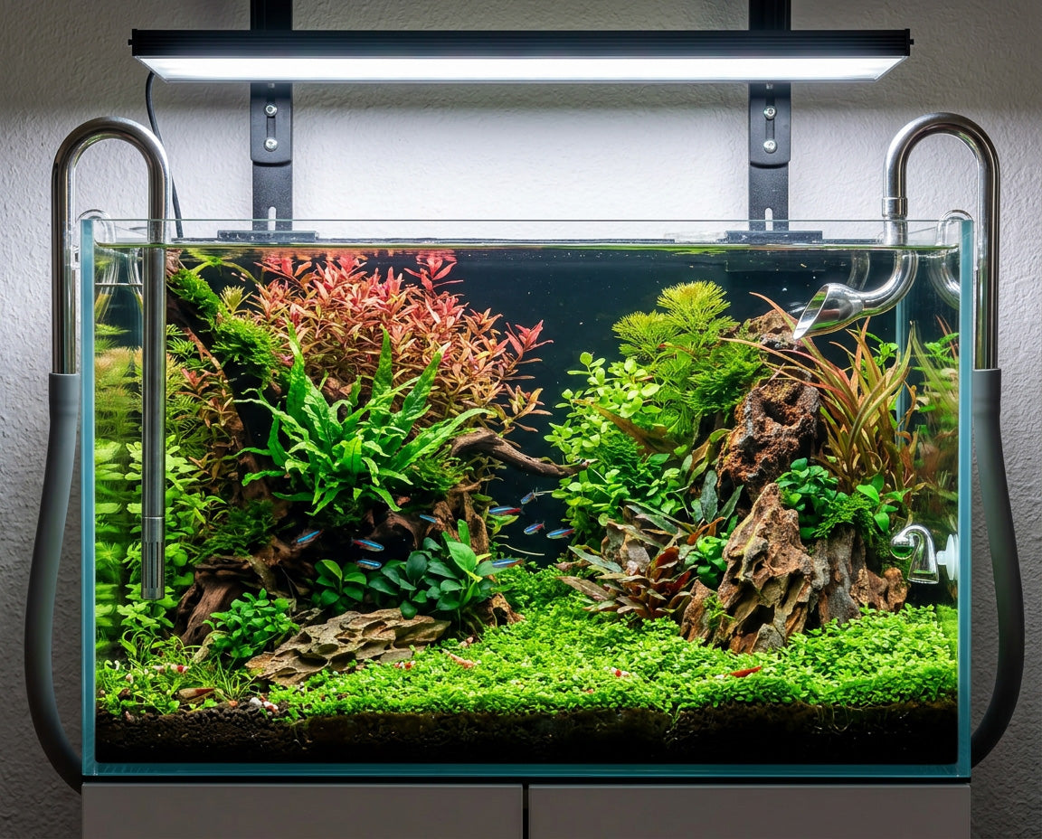 NatureHolic Silikon Aquarium Schlauch - Matt Grau - 16/22 mm - 3 m