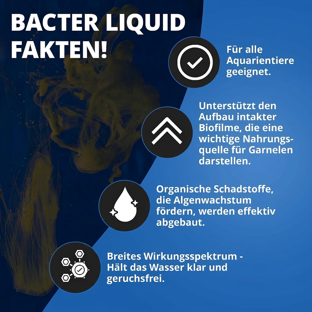 NatureHolic - Bacter Liquid - 125ml - Filterstarterbakterien