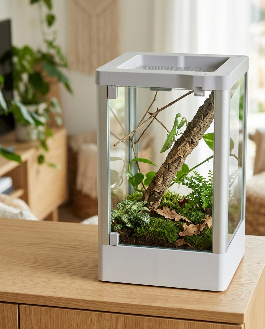 NatureHolic - Advinci Nano Terrarium 20 x 20 x 30 cm - Glasterrarium