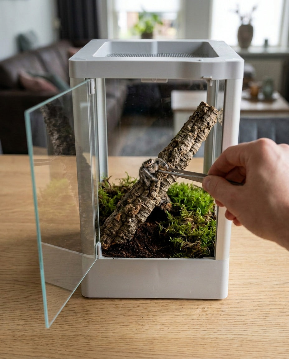 NatureHolic - Advinci Nano Terrarium 20 x 20 x 30 cm - Glasterrarium