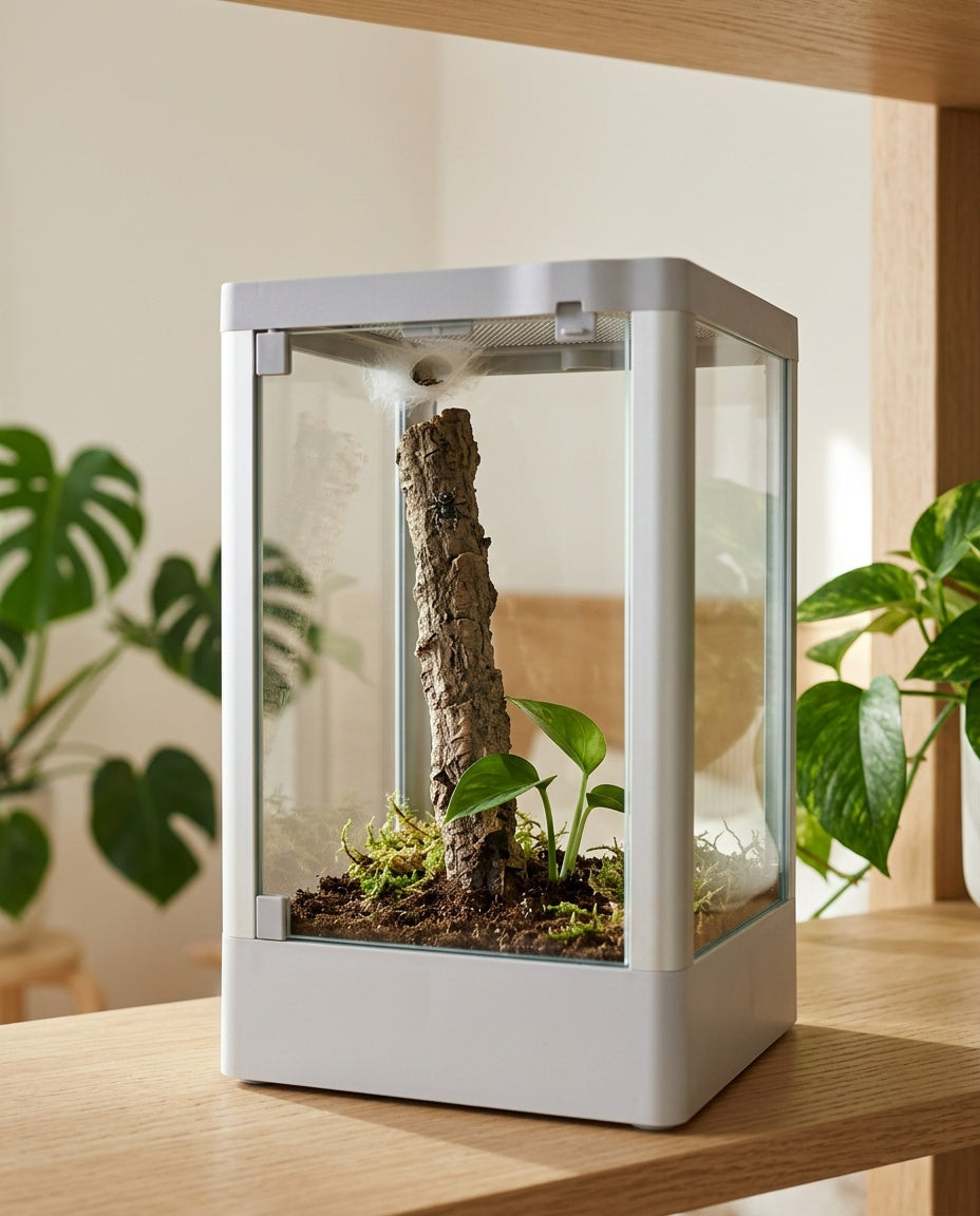 NatureHolic - Advinci Nano Terrarium 20 x 20 x 30 cm - Glasterrarium