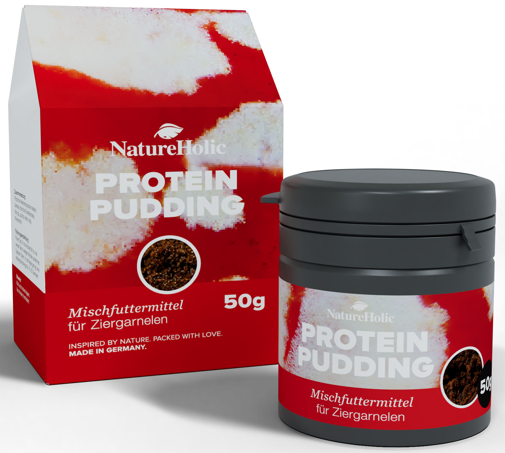 NatureHolic - Protein Pudding Garnelenfutter - 50ml