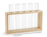 NatureHolic - Stecklings-Rack 5 Gläser - Anzucht für Zimmerpflanzen
