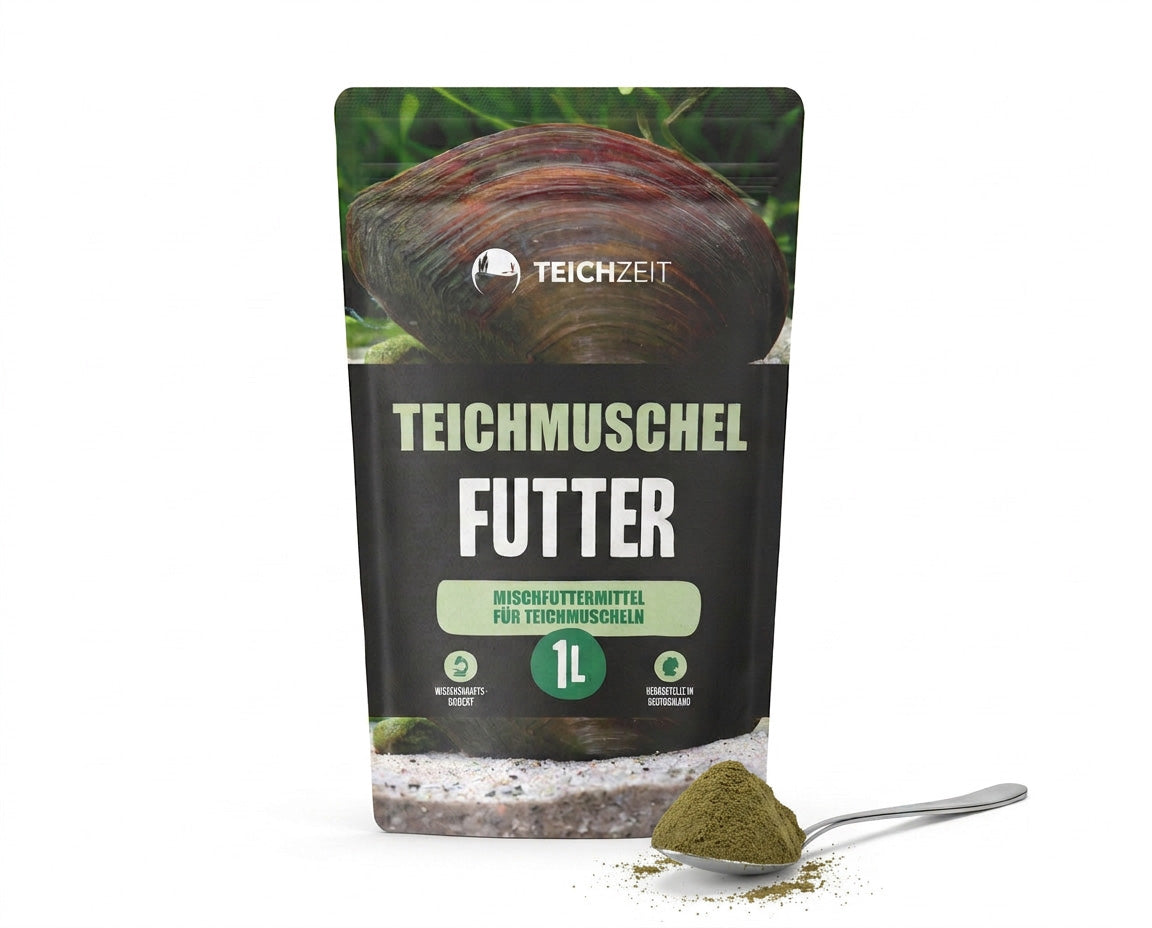 Teichzeit - Teichmuschel Futter 500 g - Futter für Teichmuscheln