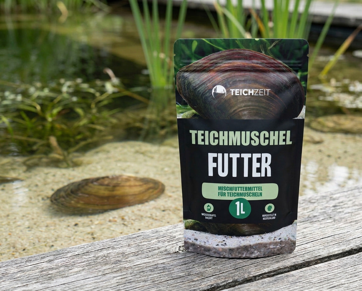 Teichzeit - Teichmuschel Futter 500 g - Futter für Teichmuscheln