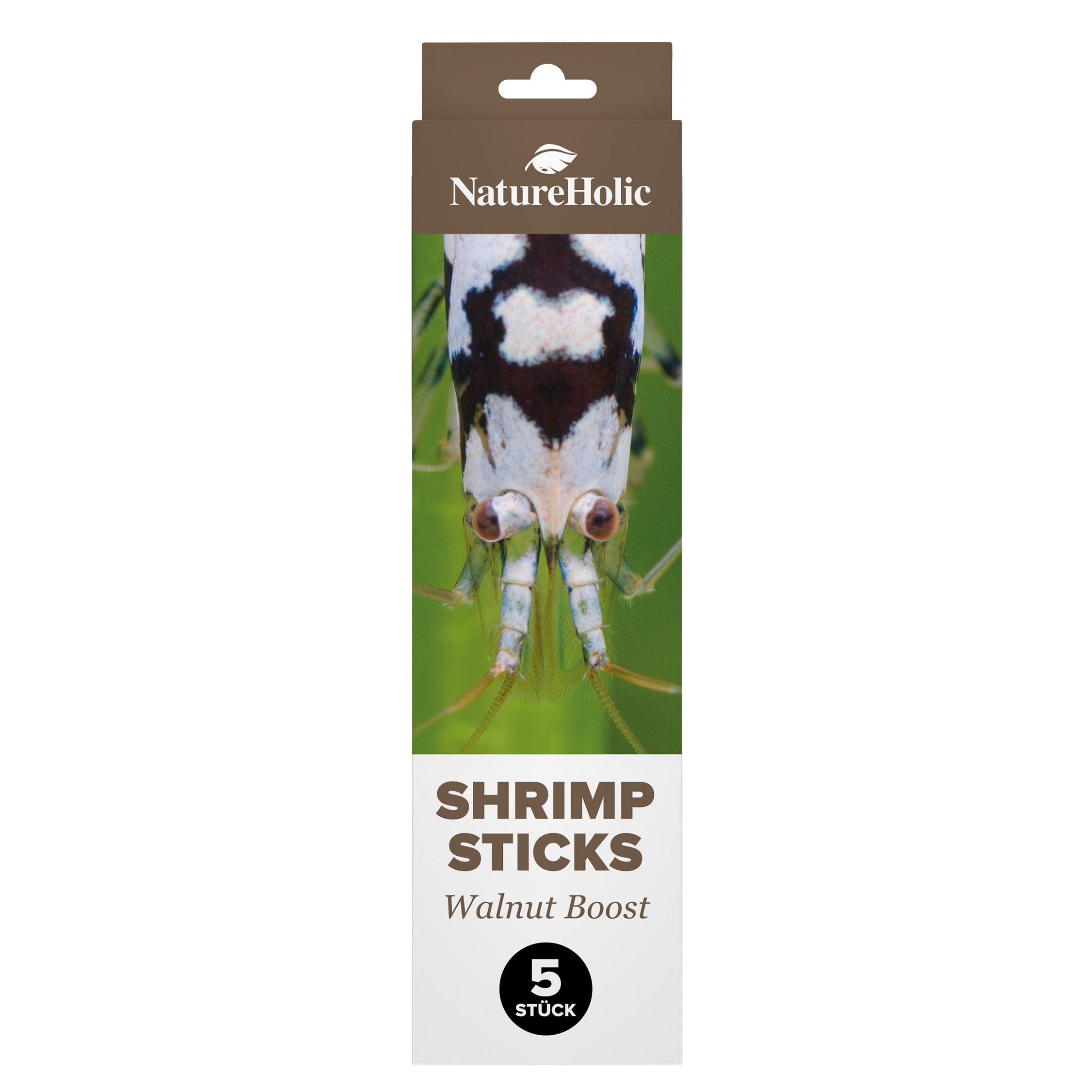 NatureHolic - Garnelen Lollies „Walnut Boost“ - 5 Lollis fürs Aquarium