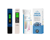 NatureHolic Aquarium Wassertest Komplett Set – 6-in-1 Teststreifen, 4-in-1 Digitales pH-Messgerät & Präzises pH/TDS/EC/Temperatur Messgerät